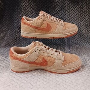 Nike Women's Dunk Low Shimmer/Amber Brown/Burnt Sunrise HF5075-287 Size‎ 12.5